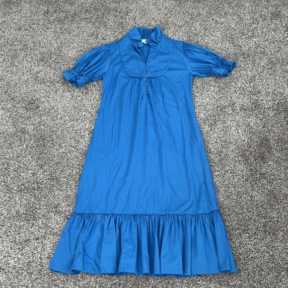 S'edge Priestly Dress in Cobalt - Picture 4 of 8